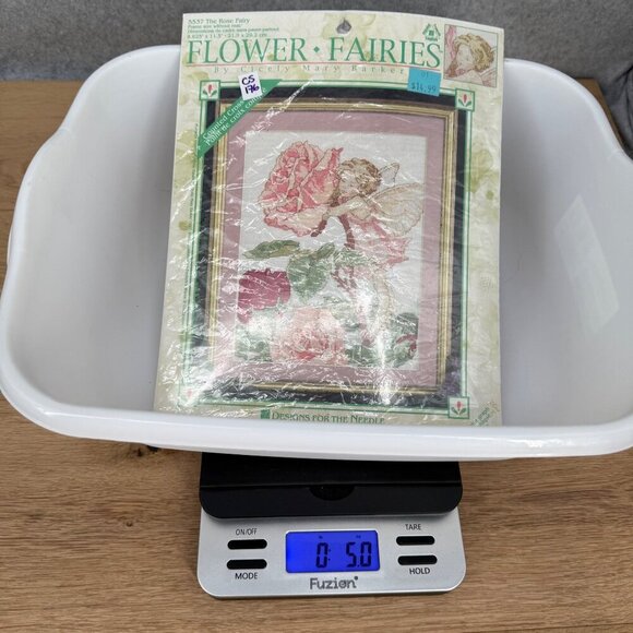 Cicely Mary Barker Flower VTG The Rose Fairy Cross Stitch Kit 5537 NEW SEALED - Picture 6 of 6